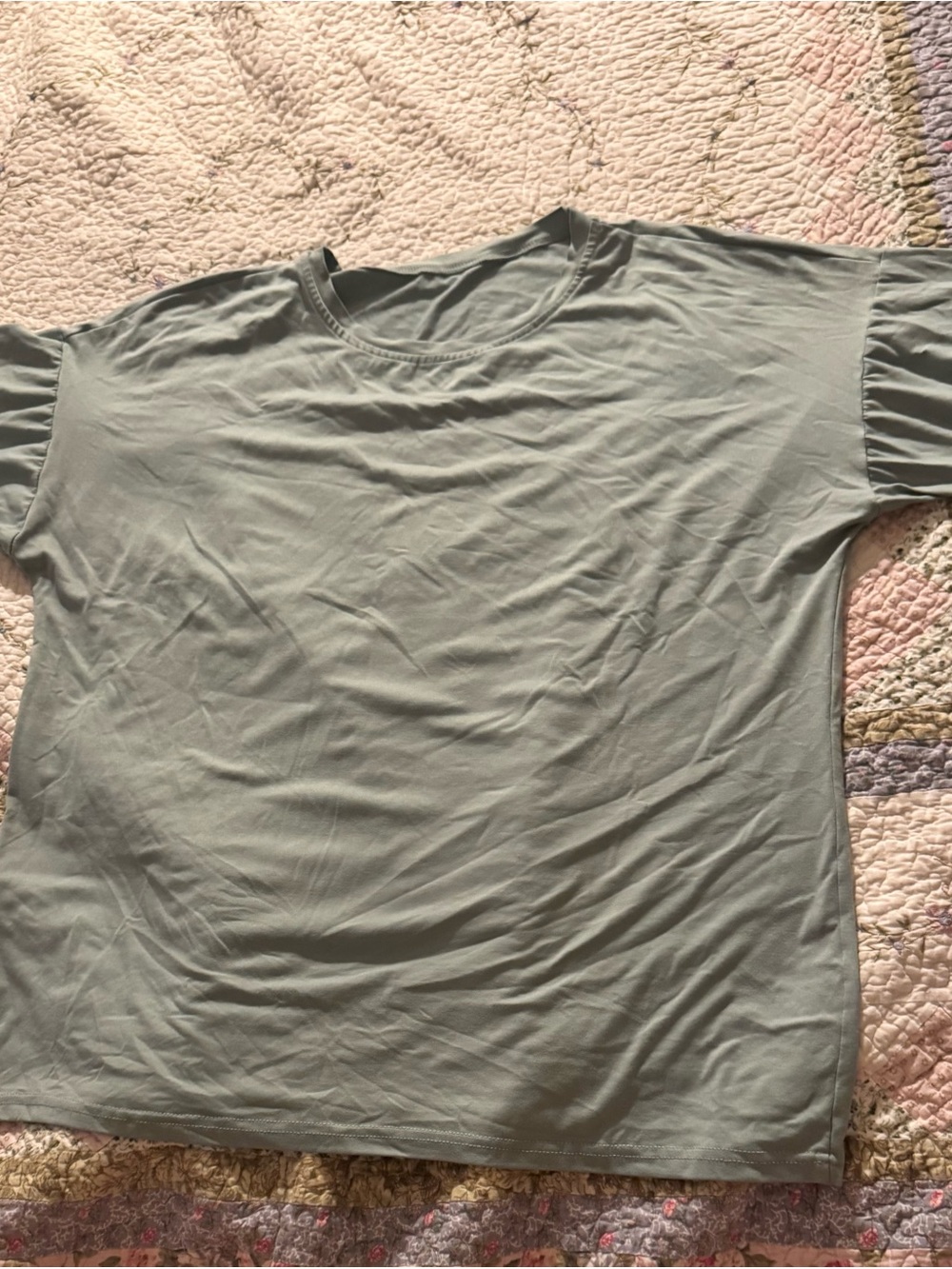Men's Classic Crew Neck Tee - Sage Green